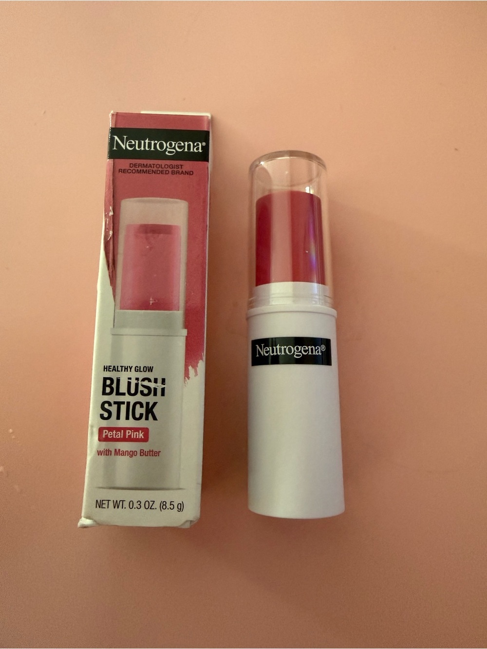 Neutrogena Blush Stick Petal Pink NEW Sealed